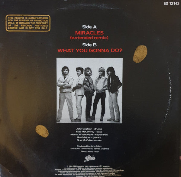 Partners In Crime – Miracles 12" vinyl record, image 2 of 4