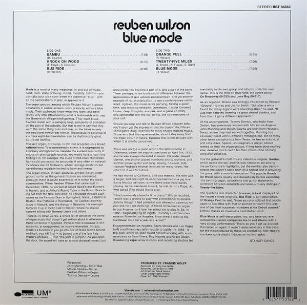 Reuben Wilson – Blue Mode LP vinyl record, image 2 of 4