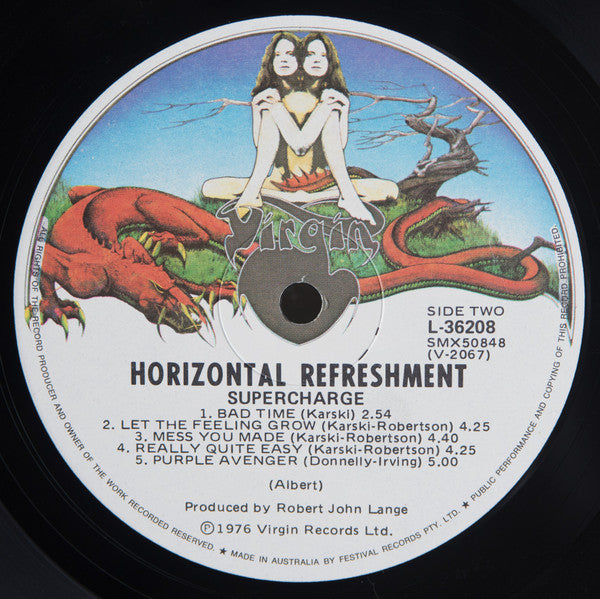 Supercharge – Horizontal Refreshment LP vinyl record, image 4 of 6