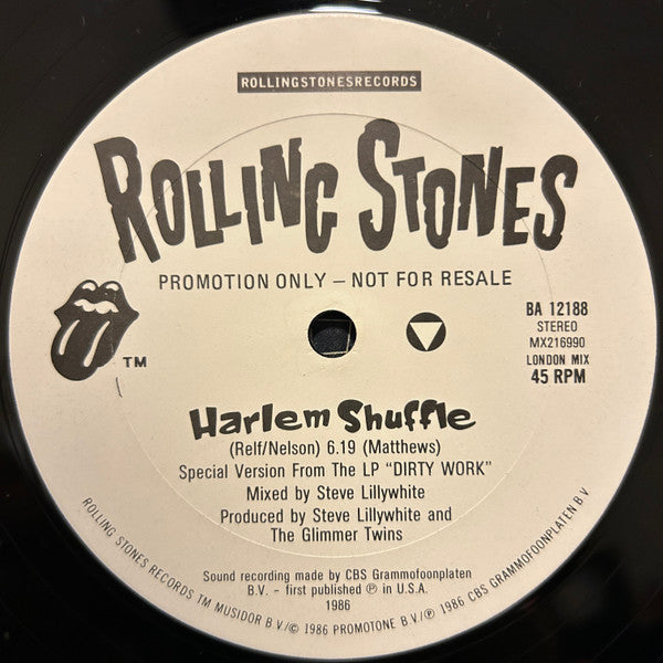 The Rolling Stones – Harlem Shuffle 12" vinyl record, image 4 of 4