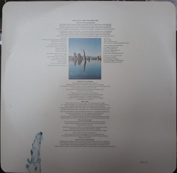 Pink Floyd – Wish You Were Here LP vinyl record, image 6 of 6