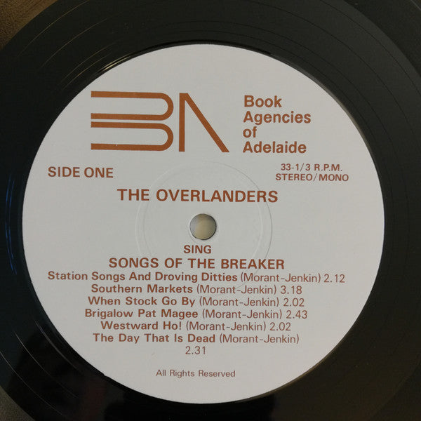 The Overlanders – The Overlanders Sing Songs Of The Breaker LP vinyl record, image 3 of 3