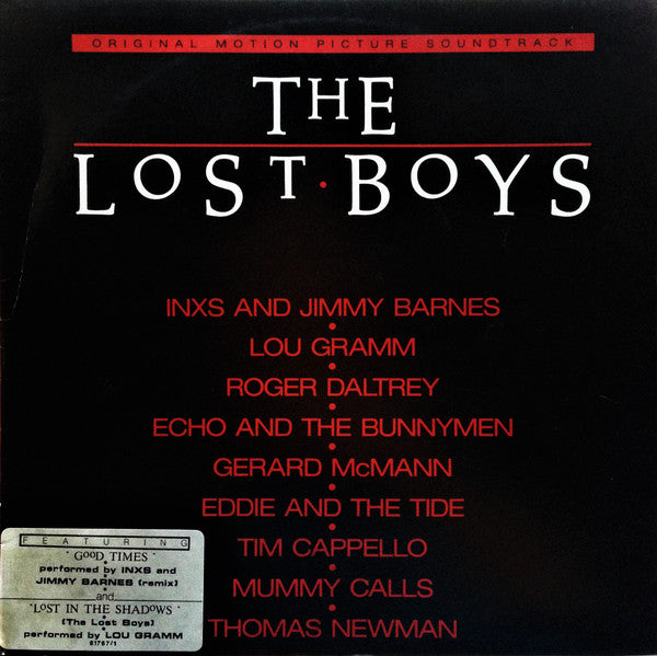 Various – The Lost Boys - Original Motion Picture Soundtrack