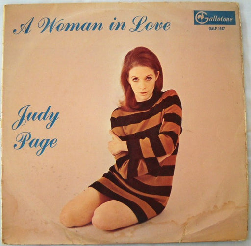 Judy Page – A Woman In Love LP vinyl record, image 1 of 4