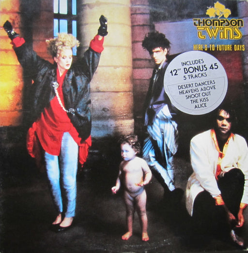 Thompson Twins – Here's To Future Days LP vinyl record, image 1 of 8