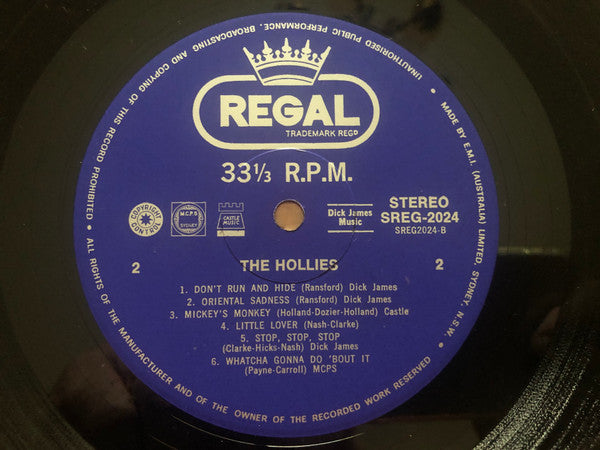 The Hollies – The Hollies LP vinyl record, image 4 of 4