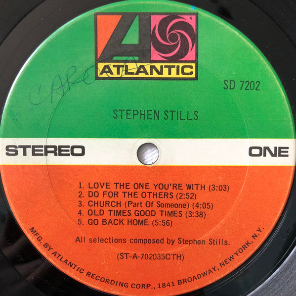 Stephen Stills – Stephen Stills LP vinyl record, image 3 of 4