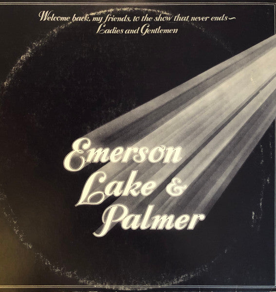 Emerson, Lake & Palmer – Welcome Back My Friends To The Show That Never Ends - Ladies And Gentlemen LP vinyl record, image 1 of 6
