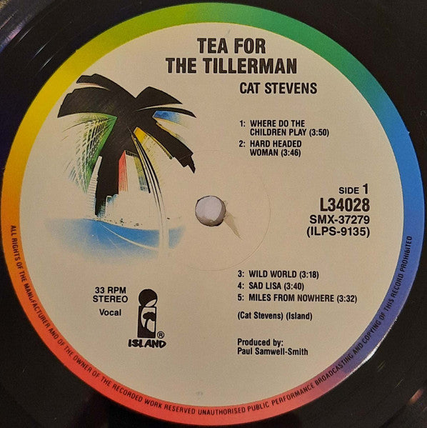 Cat Stevens – Tea For The Tillerman LP vinyl record, image 3 of 6