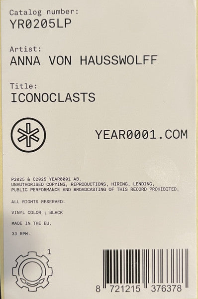 Anna von Hausswolff – Iconoclasts (2xLP) LP vinyl record, image 6 of 6