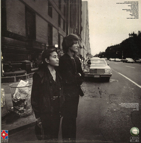John Lennon & Yoko Ono – Double Fantasy LP vinyl record, image 2 of 4