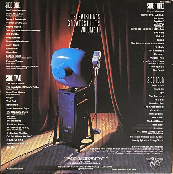Various – Television's Greatest Hits, Volume II (2xLP) LP vinyl record, image 2 of 6