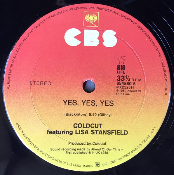 Coldcut, Lisa Stansfield – People Hold On 12" vinyl record, image 4 of 4
