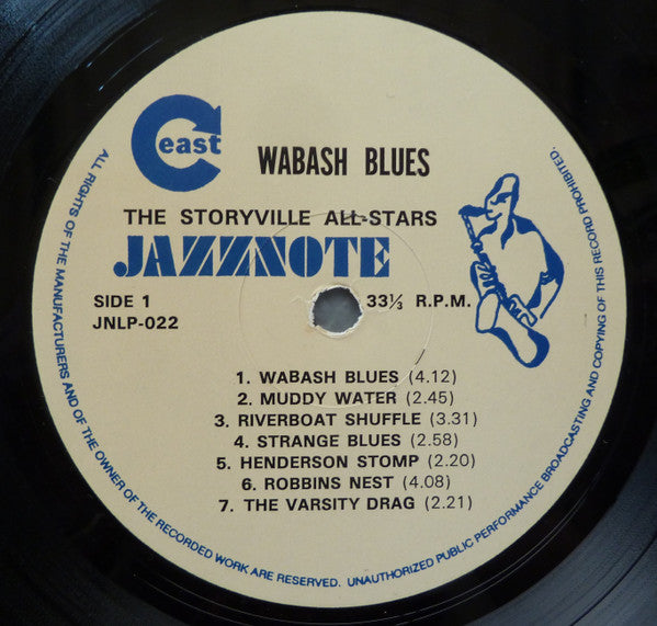 The Storyville All-stars – Wabash Blues LP vinyl record, image 3 of 4