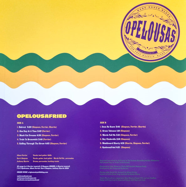 Opelousas – Opelousafried LP vinyl record, image 2 of 4
