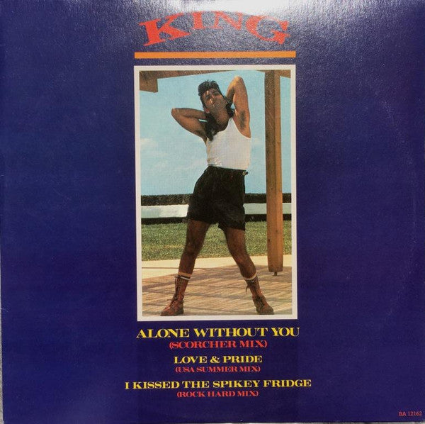 King – Alone Without You 12" vinyl record, image 1 of 4