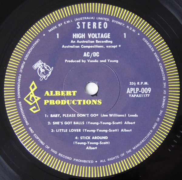 AC/DC – High Voltage LP vinyl record, image 3 of 10