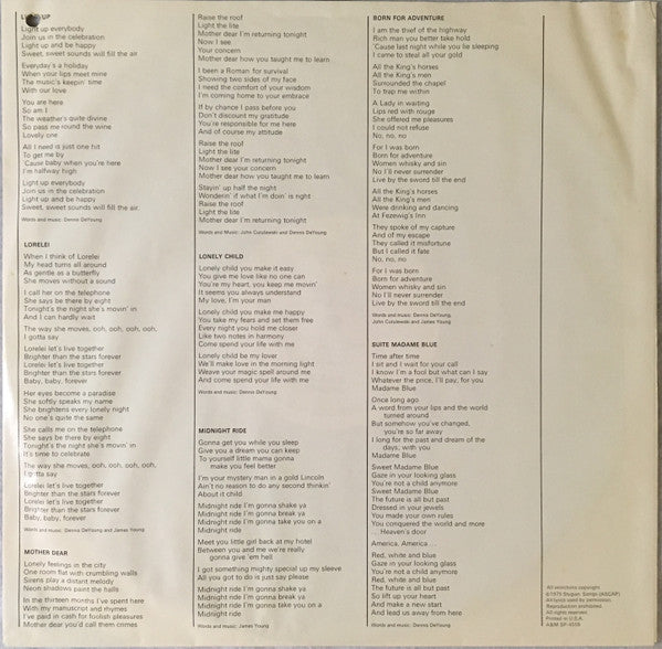 Styx – Equinox LP vinyl record, image 6 of 6