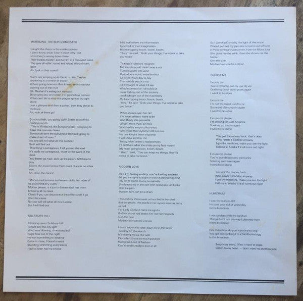 Peter Gabriel – Peter Gabriel LP vinyl record, image 8 of 9
