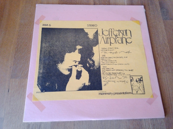 Jefferson Airplane – Winterland 1970 - Tapes From The Mothership LP vinyl record, image 1 of 3