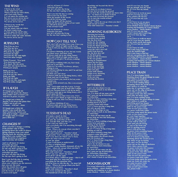Cat Stevens – Teaser And The Firecat LP vinyl record, image 4 of 9
