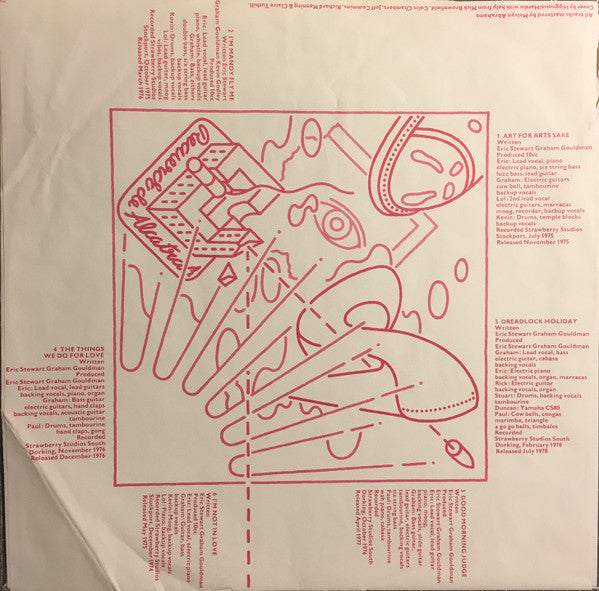 10cc – Greatest Hits 1972-1978 LP vinyl record, image 6 of 6