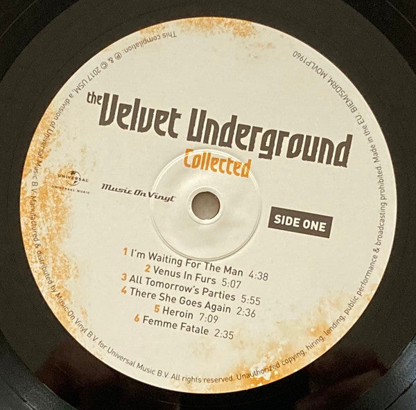 The Velvet Underground – Collected (2xLP) LP vinyl record, image 9 of 9