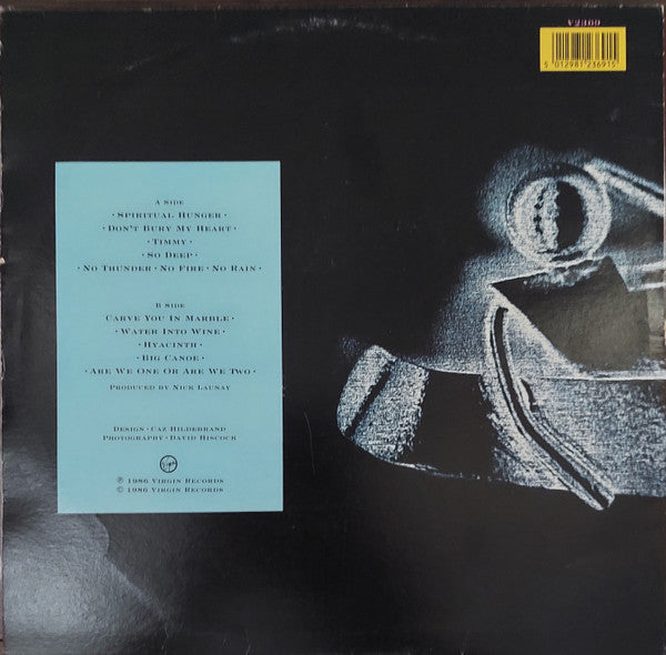 Tim Finn – Big Canoe LP vinyl record, image 2 of 4