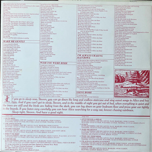 Alice Cooper – Alice Cooper Goes To Hell LP vinyl record, image 5 of 9