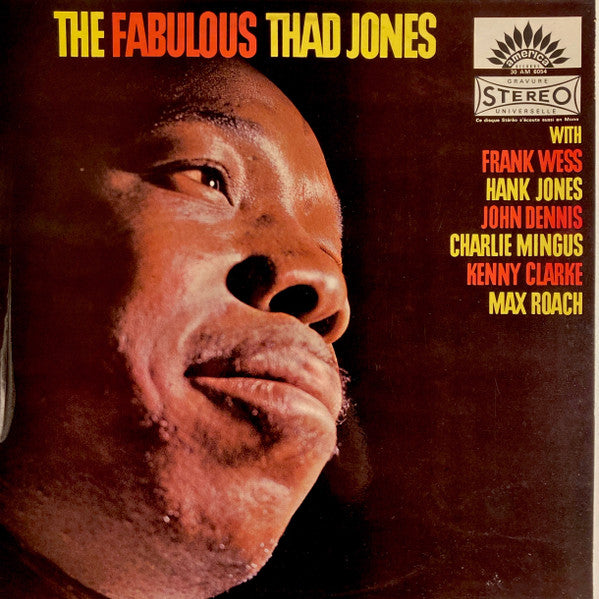 Thad Jones – The Fabulous Thad Jones LP vinyl record, image 1 of 4