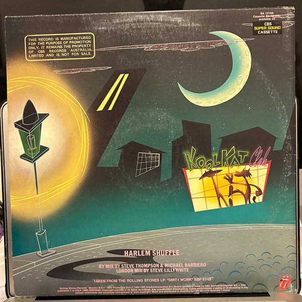 The Rolling Stones – Harlem Shuffle 12" vinyl record, image 2 of 4