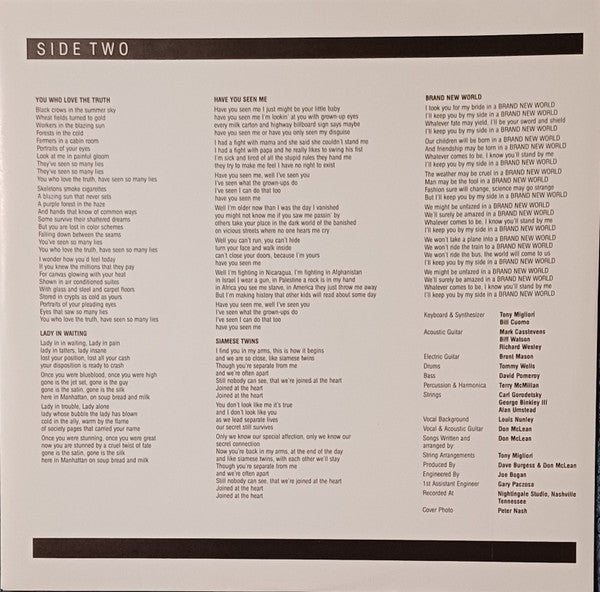 Don McLean – Headroom LP vinyl record, image 6 of 6