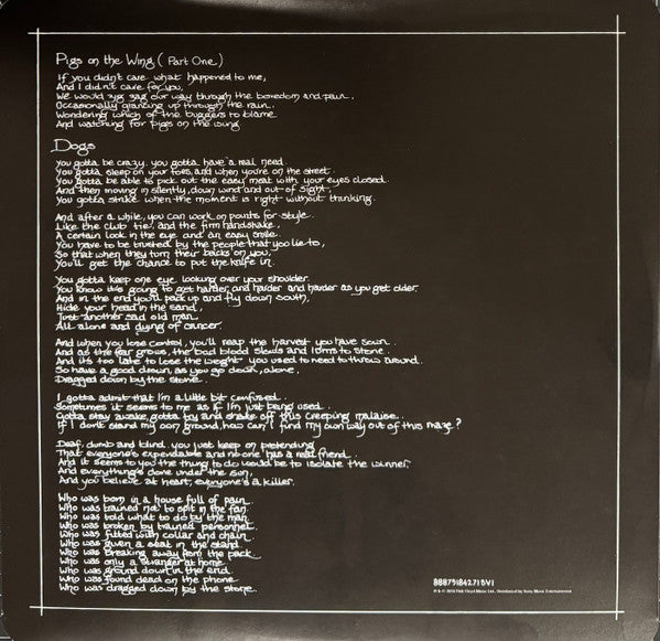 Pink Floyd – Animals LP vinyl record, image 5 of 10