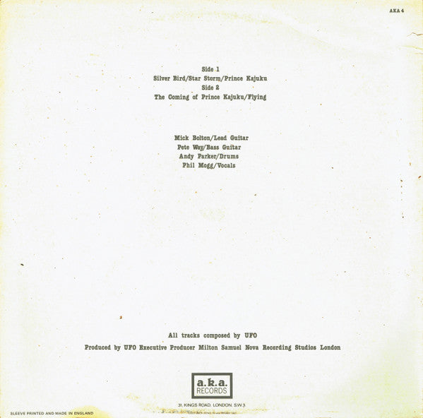 UFO – Flying LP vinyl record, image 2 of 4