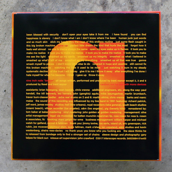 Nine Inch Nails – Broken 12" vinyl record, image 8 of 10