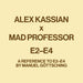 Alex Kassian, Mad Professor – E2-E4 (A Reference To E2-E4 By Manuel Göttsching) 12" vinyl record, image 1 of 4