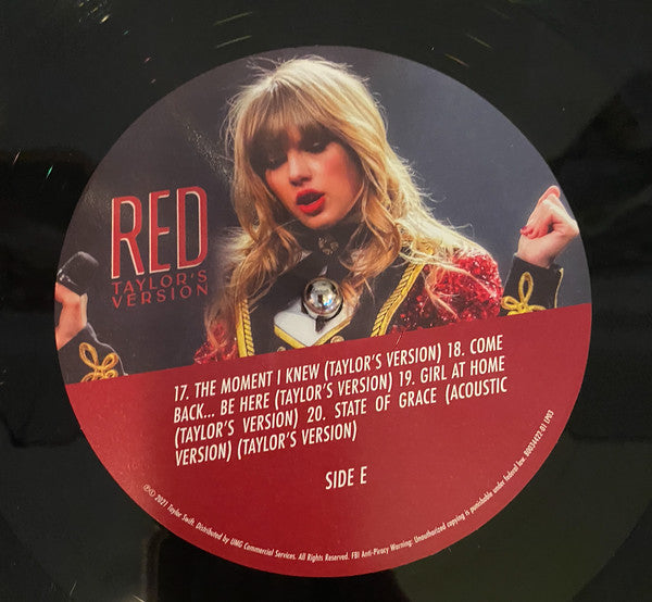 Taylor Swift – Red (Taylor's Version) (4xLP) LP vinyl record, image 9 of 10