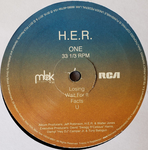 H.E.R. – H.E.R. (2xLP) LP vinyl record, image 4 of 9