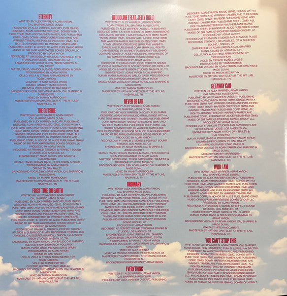 Alex Warren – You'll Be Alright Kid (2xLP) LP vinyl record, image 8 of 10