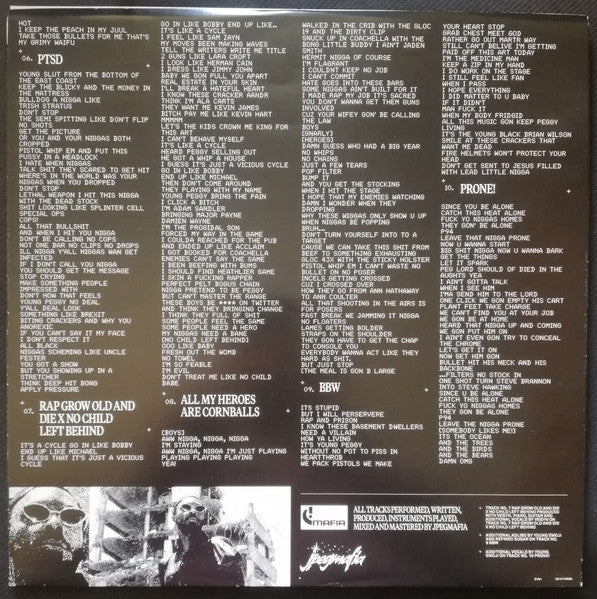 JPEGMAFIA – All My Heroes Are Cornballs (2xLP) LP vinyl record, image 9 of 10