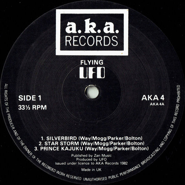 UFO – Flying LP vinyl record, image 3 of 4