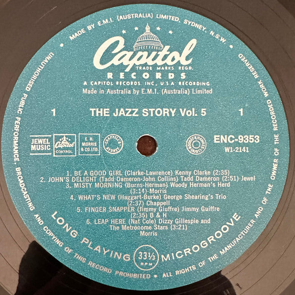 Various – The Jazz Story Volume 5 (Rare Records Of The Men And The Music: Modern And Free Form) LP vinyl record, image 3 of 4