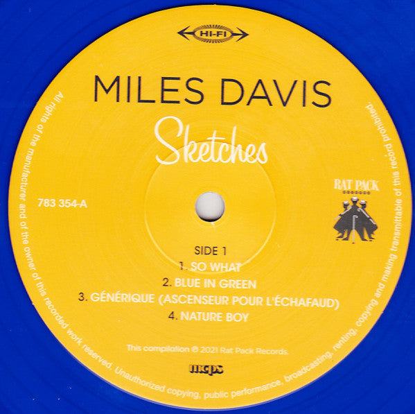 Miles Davis – Sketches LP vinyl record, image 3 of 9