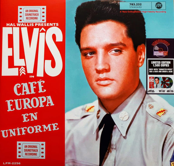 Elvis Presley – Elvis In Café Europa En Uniforme (2xLP) LP vinyl record, image 1 of 4