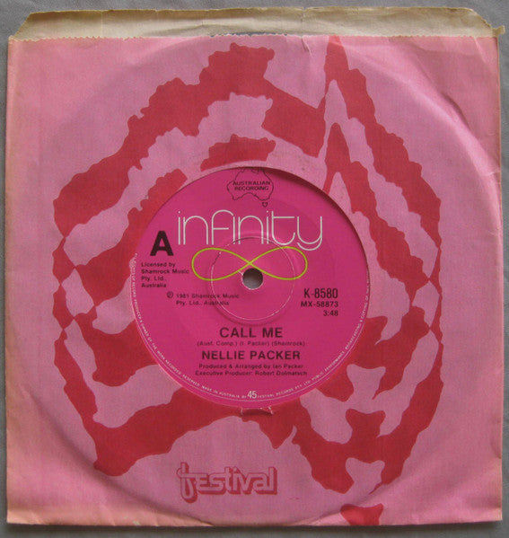 Nellie Packer – Call Me 7" vinyl record, image 3 of 4