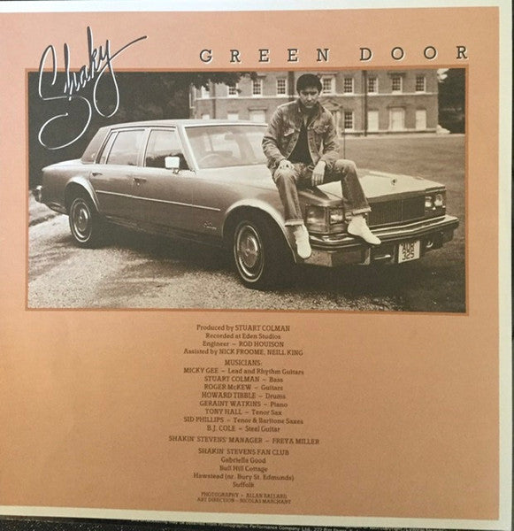 Shakin' Stevens – Green Door / Shaky LP vinyl record, image 5 of 6