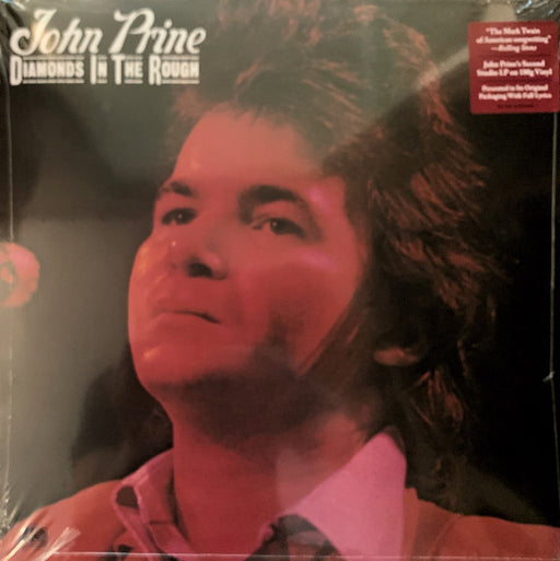 John Prine – Diamonds In The Rough LP vinyl record, image 1 of 4