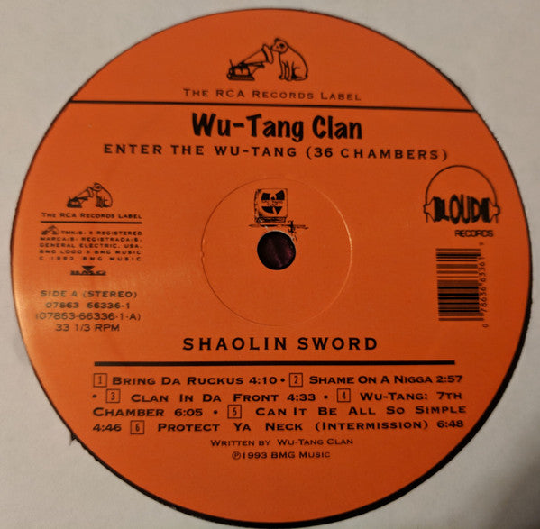 Wu-Tang Clan – Enter The Wu-Tang (36 Chambers) LP vinyl record, image 3 of 4