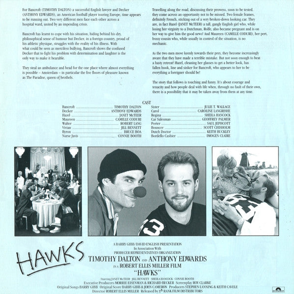 Barry Gibb – Music From The Original Soundtrack 'Hawks' LP vinyl record, image 4 of 6
