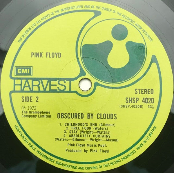 Pink Floyd – Obscured By Clouds LP vinyl record, image 7 of 9